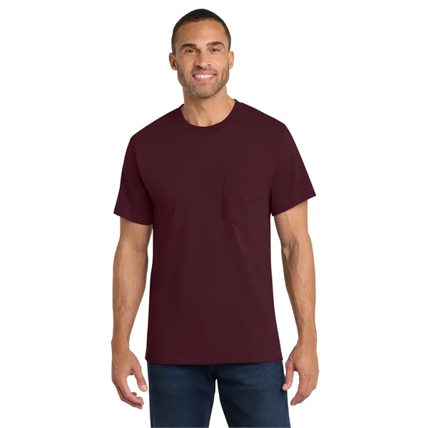 Port & Company Core Cotton Pocket Tee.... from ASI 84863 SanMar