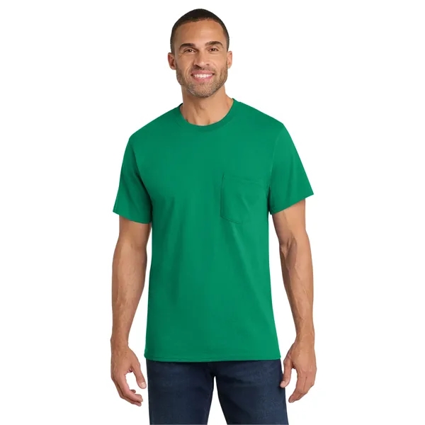 Port & Company Core Cotton Pocket Tee.... from ASI 84863 SanMar