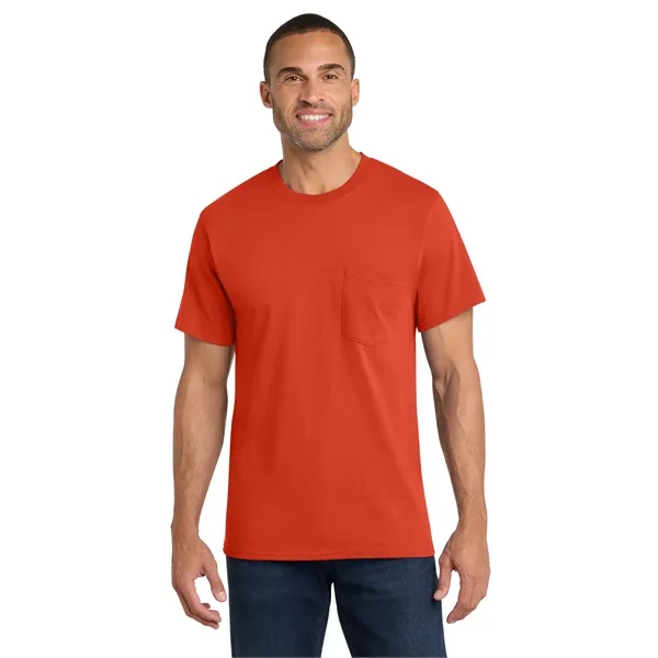 Port & Company Core Cotton Pocket Tee.... from ASI 84863 SanMar