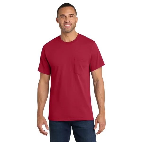 Port & Company Core Cotton Pocket Tee.... from ASI 84863 SanMar