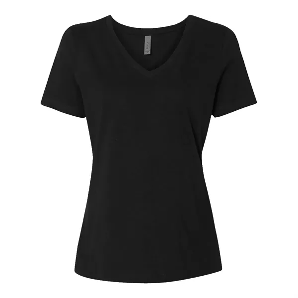 BELLA+CANVAS ® Women's Relaxed Jersey Short Sleeve V-Neck...... from ASI 61125 Hit Promotional Products / Hit®