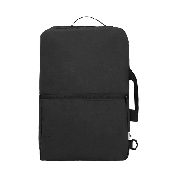 Convertible backpack made of 600D heathered polyester and rPET.... from ASI 61125 Hit Promotional Products / Hit®