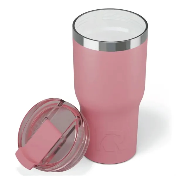 RTIC 20 ounce ceramic insulated stainless steel ringed tumbler with lid.... from ASI 74601 Calico