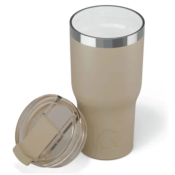 RTIC 20 ounce ceramic insulated stainless steel ringed tumbler with lid.... from ASI 74601 Calico