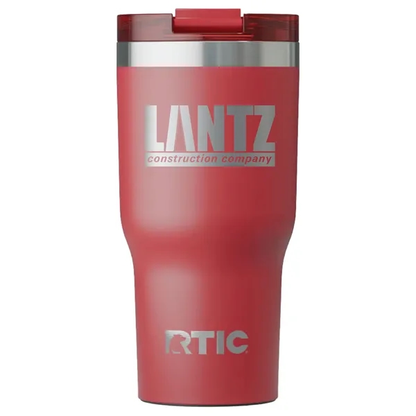 RTIC 20 ounce ceramic insulated stainless steel ringed tumbler with lid.... from ASI 74601 Calico