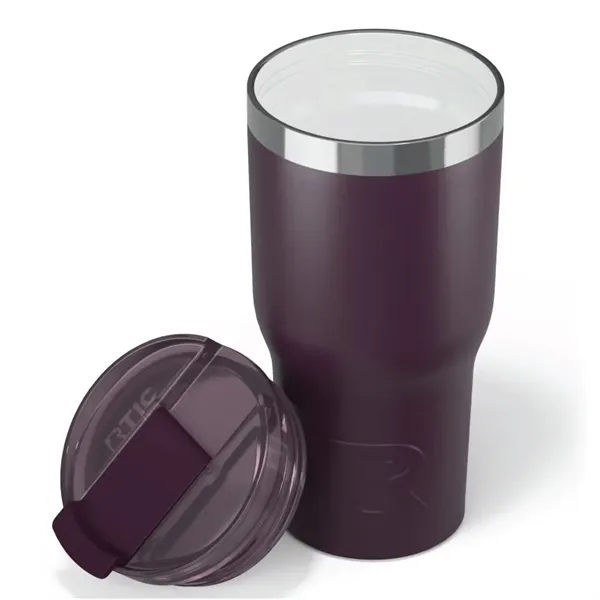 RTIC 20 ounce ceramic insulated stainless steel ringed tumbler with lid.... from ASI 74601 Calico
