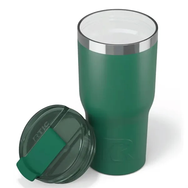 RTIC 20 ounce ceramic insulated stainless steel ringed tumbler with lid.... from ASI 74601 Calico