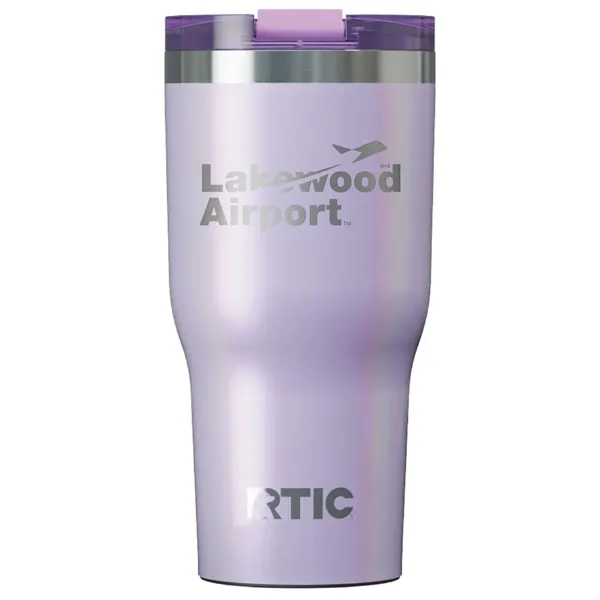 RTIC 20 ounce ceramic insulated stainless steel ringed tumbler with lid.... from ASI 74601 Calico