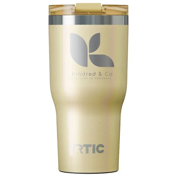 RTIC 20 ounce ceramic insulated stainless steel ringed tumbler with lid.... from ASI 74601 Calico