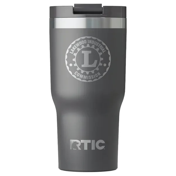 RTIC 20 ounce ceramic insulated stainless steel ringed tumbler with lid.... from ASI 74601 Calico