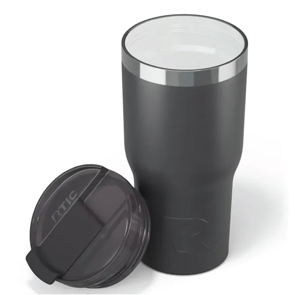 RTIC 20 ounce ceramic insulated stainless steel ringed tumbler with lid.... from ASI 74601 Calico