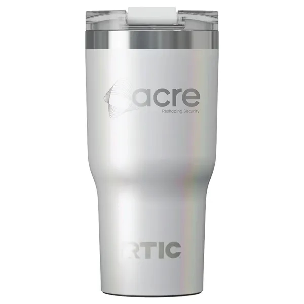 RTIC 20 ounce ceramic insulated stainless steel ringed tumbler with lid.... from ASI 74601 Calico