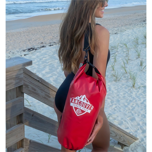 Waterproof 10L bag measuring 27" x 8" with a roll top... from ASI 79750 Pro Towels