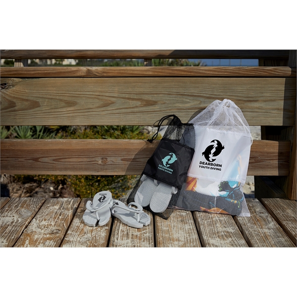 Unique travel Flip Flop that folds flat. Made from molded EVA.... from ASI 73520 Neet Feet / Neet Feet