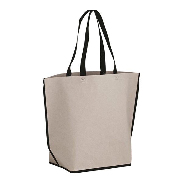 20" x 9" x 16" washable Kraft paper tote bag with... from ASI 35290 American Ad Bag Co