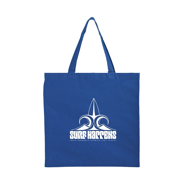 15" x 15" 6-ounce cotton tote bag with handles.... from ASI 35290 American Ad Bag Co