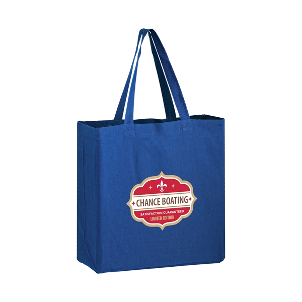 13" x 5" x 13" 6-ounce cotton canvas tote with handles.... from ASI 35290 American Ad Bag Co