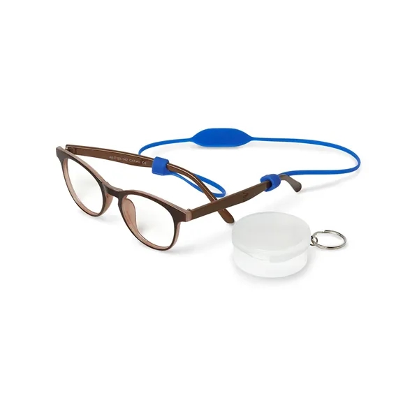 19.5" x 2.125" x 1" silicone eyeglasses and earbud leash with... from ASI 79530 Prime Line