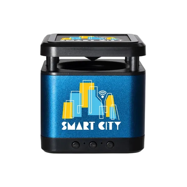 2.375" x 2.5" x 2.375" ABS plastic and aluminum wireless charging... from ASI 79530 Prime Line