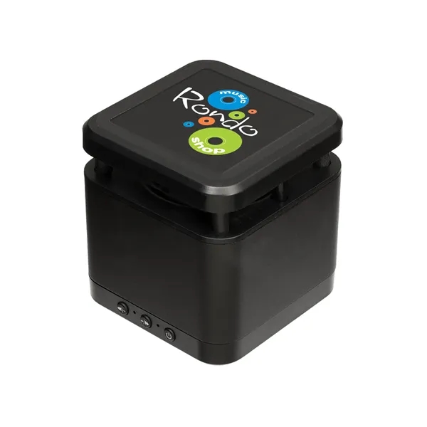 2.375" x 2.5" x 2.375" ABS plastic and aluminum wireless charging... from ASI 79530 Prime Line