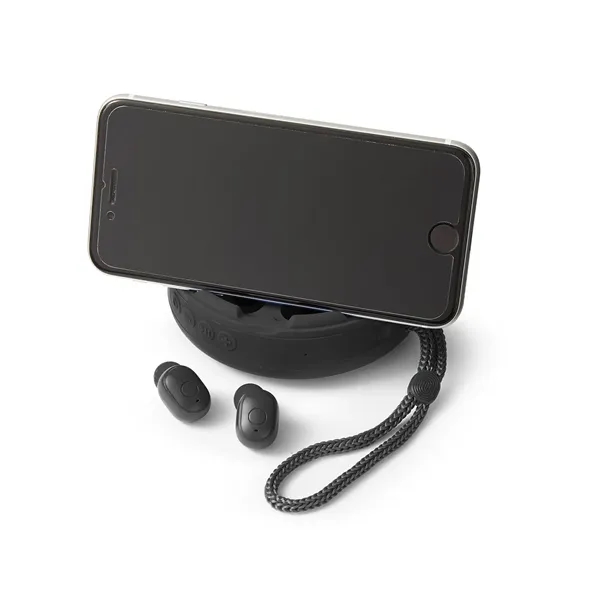 Wireless earbuds and speaker with a case, phone stand, and 500mAh... from ASI 79530 Prime Line