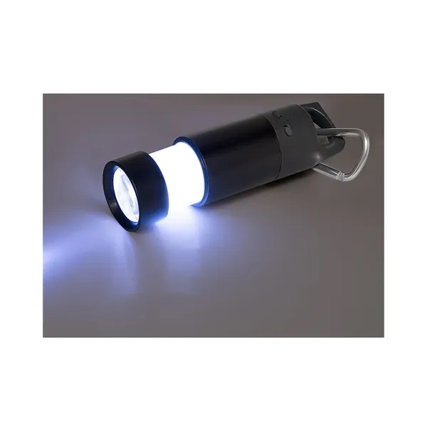 3.94" x 1.3" aluminum alloy keychain, LED flashlight and wireless speaker... from ASI 79530 Prime Line