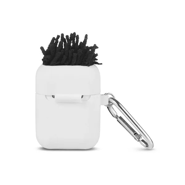 MopToppers® 0.86" x 2.16" x 2.13" silicone earbuds case with mini... from ASI 79530 Prime Line