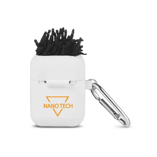 MopToppers® 0.86" x 2.16" x 2.13" silicone earbuds case with mini... from ASI 79530 Prime Line