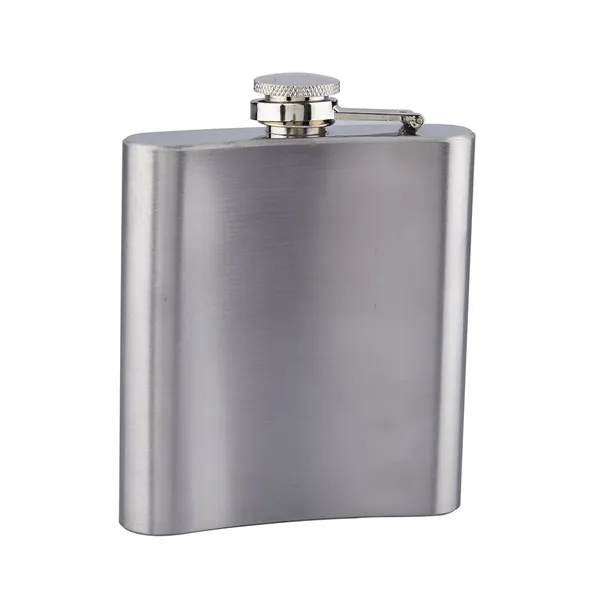 Stainless steel flask with screw on / off lid that holds... from ASI 79530 Prime Line