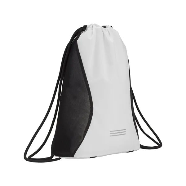 5.9" x 0.384" x 12.2" drawstring cinch bag with an interior... from ASI 79530 Prime Line