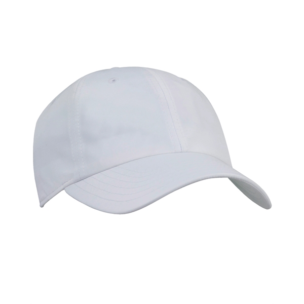 Champion 6 panel cap with pre-curved bill and adjustable closure.... from ASI 34063 alphabroder