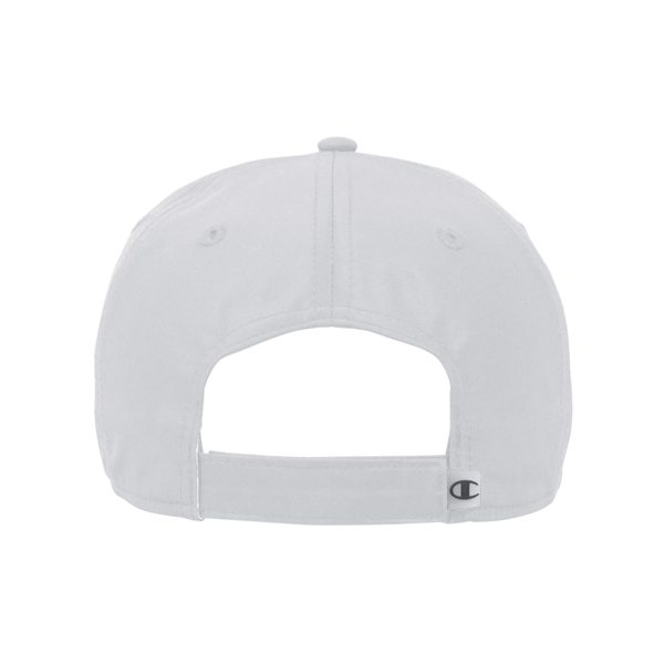 Champion 6 panel cap with pre-curved bill and adjustable closure.... from ASI 34063 alphabroder