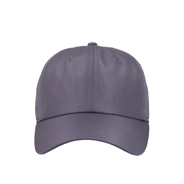 Champion 6 panel cap with pre-curved bill and adjustable closure.... from ASI 34063 alphabroder
