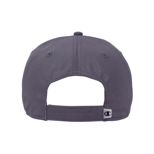 Champion 6 panel cap with pre-curved bill and adjustable closure.... from ASI 34063 alphabroder