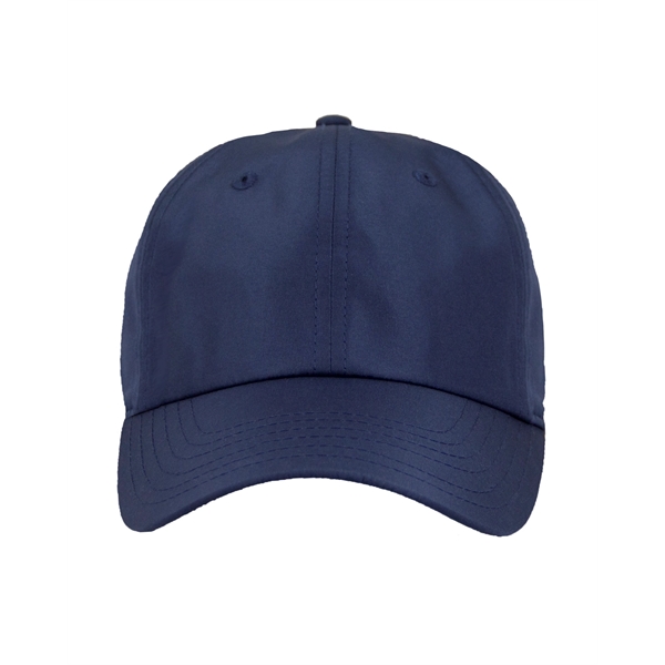 Champion 6 panel cap with pre-curved bill and adjustable closure.... from ASI 34063 alphabroder