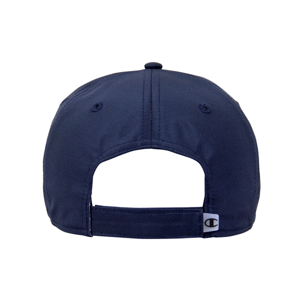 Champion 6 panel cap with pre-curved bill and adjustable closure.... from ASI 34063 alphabroder