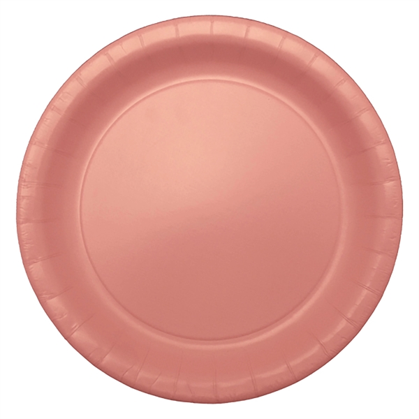 9" round Colorware paper plate.... from ASI 91880 Tranter Graphics Inc