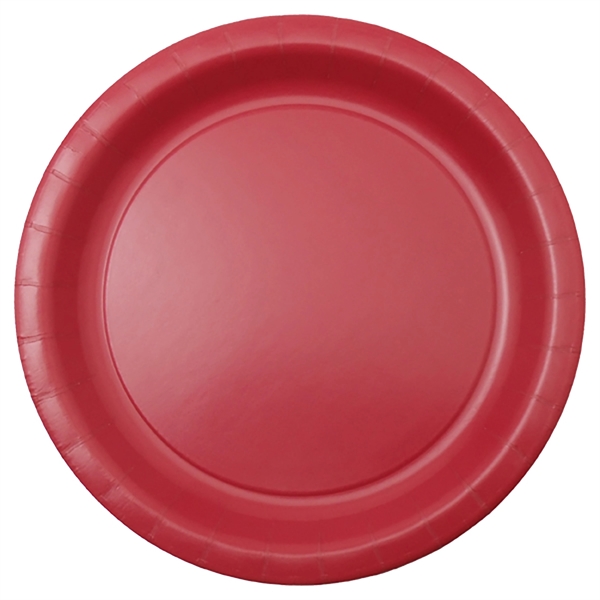 9" round Colorware paper plate.... from ASI 91880 Tranter Graphics Inc