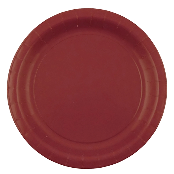 9" round Colorware paper plate.... from ASI 91880 Tranter Graphics Inc