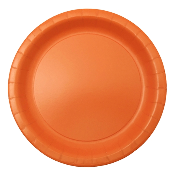 9" round Colorware paper plate.... from ASI 91880 Tranter Graphics Inc