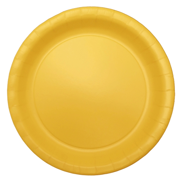 9" round Colorware paper plate.... from ASI 91880 Tranter Graphics Inc