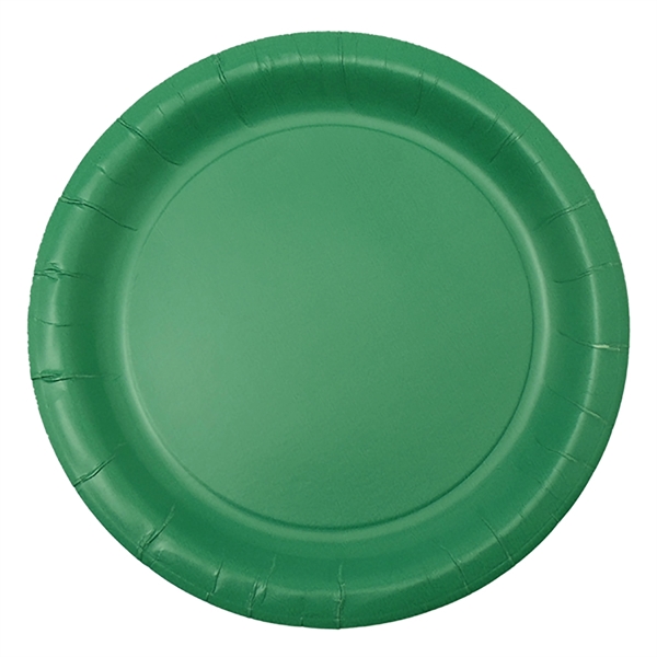 9" round Colorware paper plate.... from ASI 91880 Tranter Graphics Inc