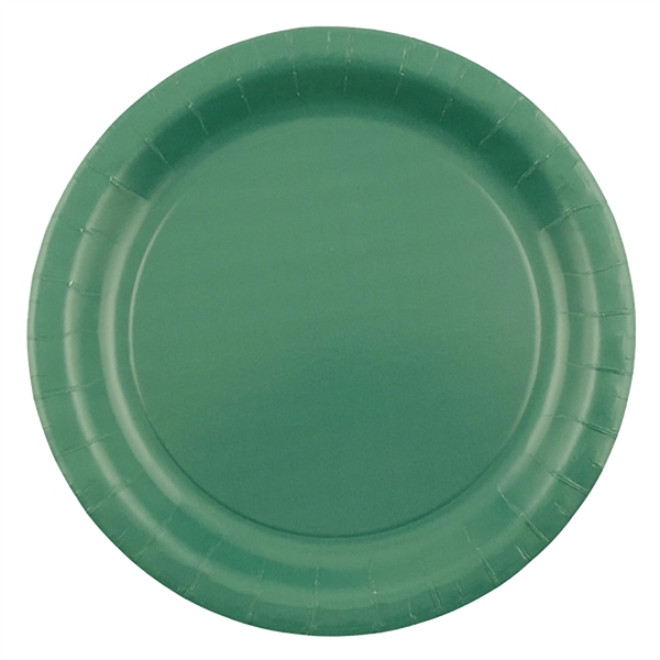 9" round Colorware paper plate.... from ASI 91880 Tranter Graphics Inc