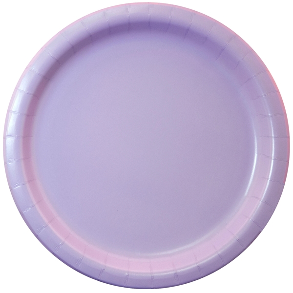 9" round Colorware paper plate.... from ASI 91880 Tranter Graphics Inc