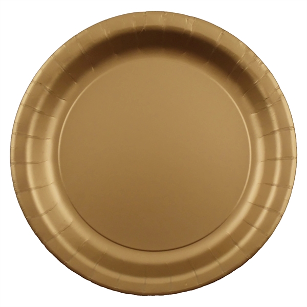 9" round Colorware paper plate.... from ASI 91880 Tranter Graphics Inc