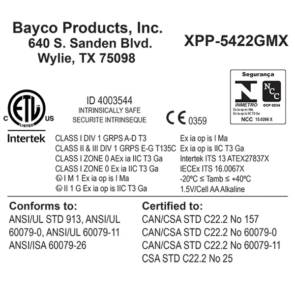 Nightstick® Intrinsically Safe Dual-Light™... from ASI 89320 Starline USA Inc