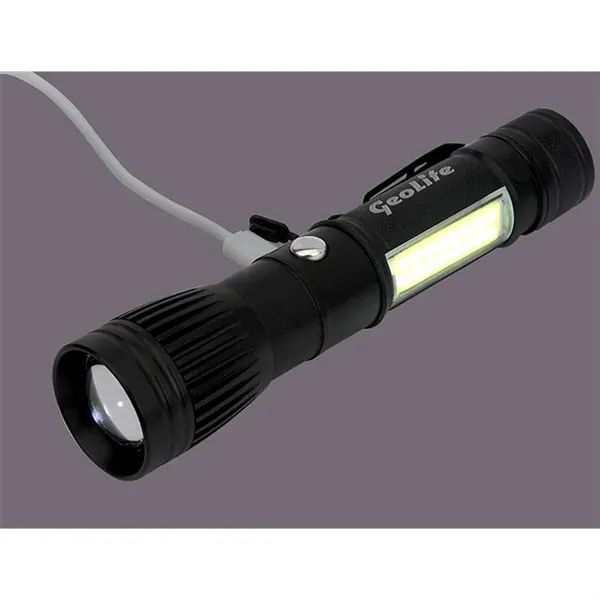 Channel LED / COB Rechargeable Flashlight... from ASI 89320 Starline USA Inc
