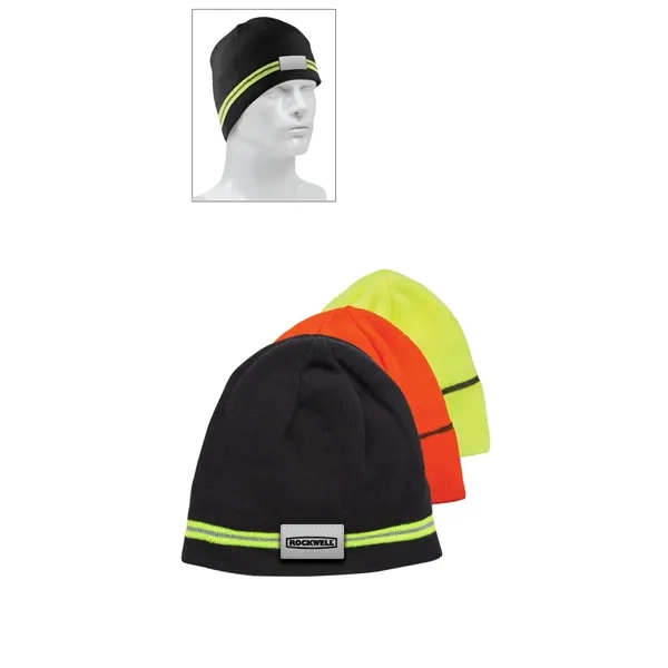 Winter Beanie with Reflective Stripe... from ASI 89320 Starline USA Inc
