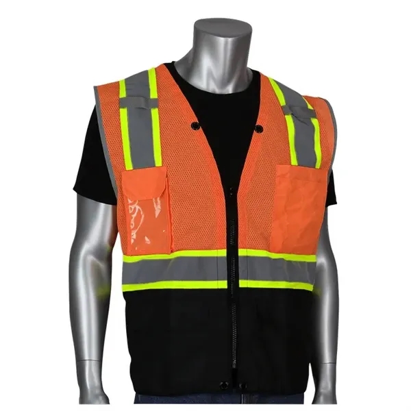 Two-Tone 11 Pocket Tech-Ready Mesh Surveyors Vest... from ASI 89320 Starline USA Inc