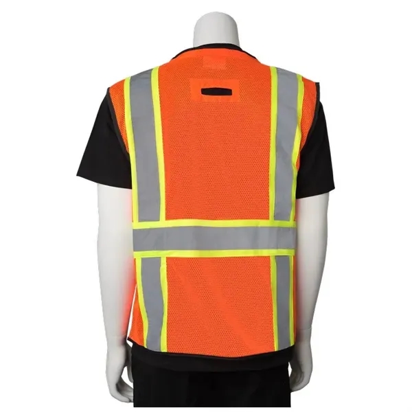 Two-Tone 11 Pocket Tech-Ready Mesh Surveyors Vest... from ASI 89320 Starline USA Inc